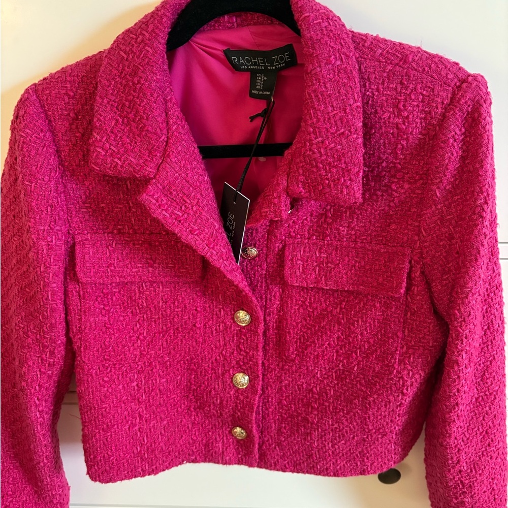 Pink Rachel Zoe Blazer - S